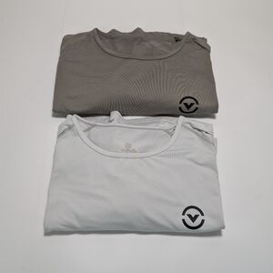 Virus Performance Scoop Short Sleeve Shirts - Lot of 2
